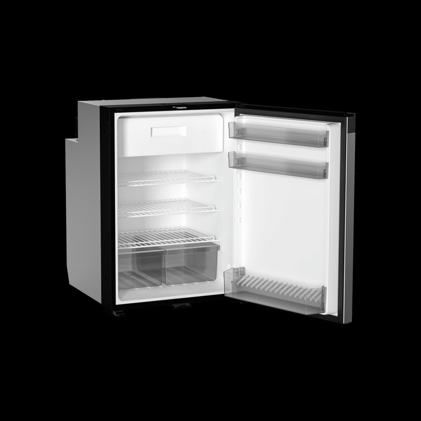 Dometic NRX 115C Compressor Refrigerator, Dark Silver Front