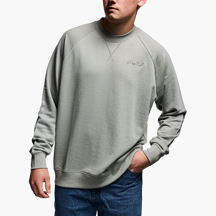Xtratuf Men's Woven Label Crewneck Sweatshirt