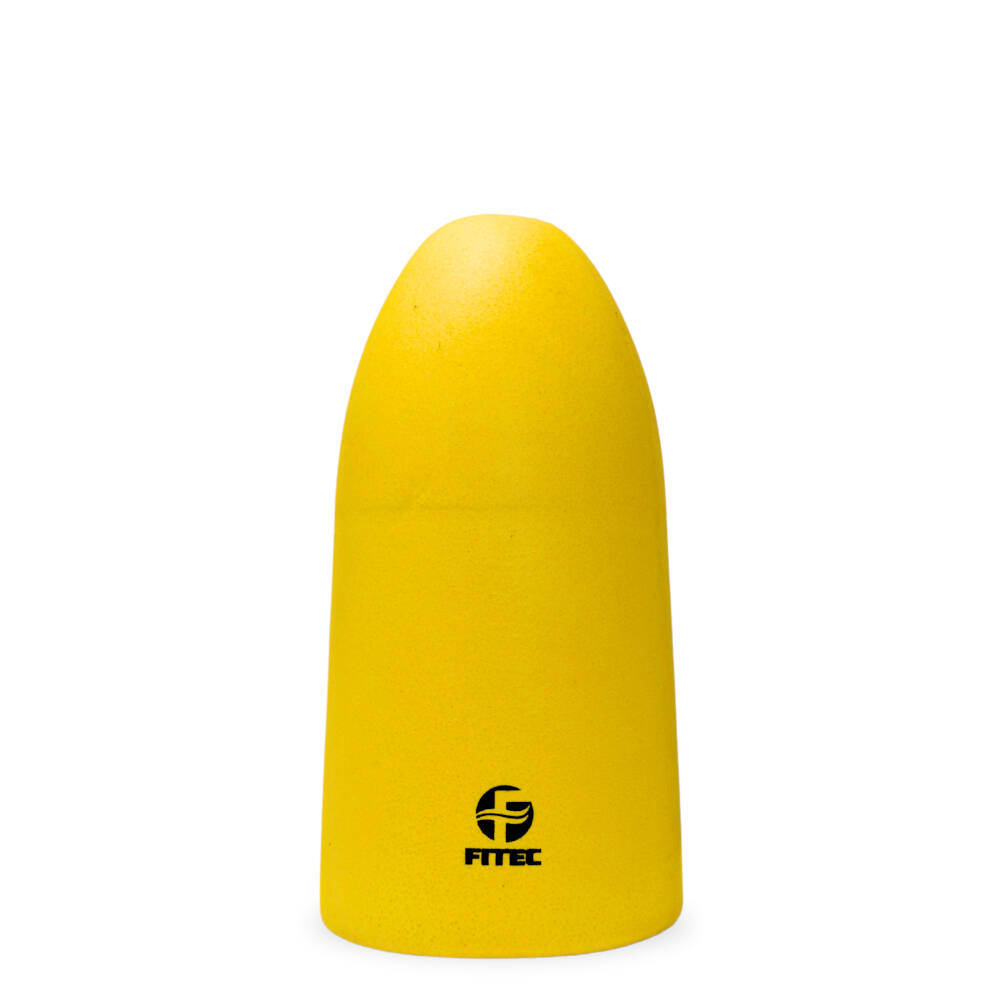 Bullet Nose Float, FI-509, 5-3/8" x 11-3/8", Yellow