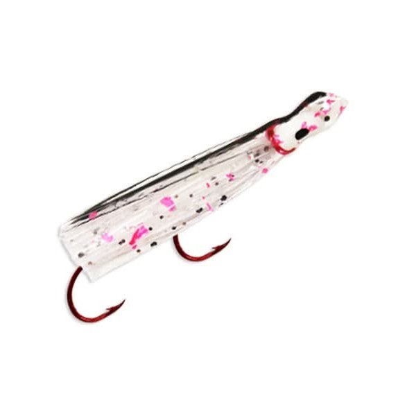 Pee Wee Hoochie, #4, Pink/Black UV Glow