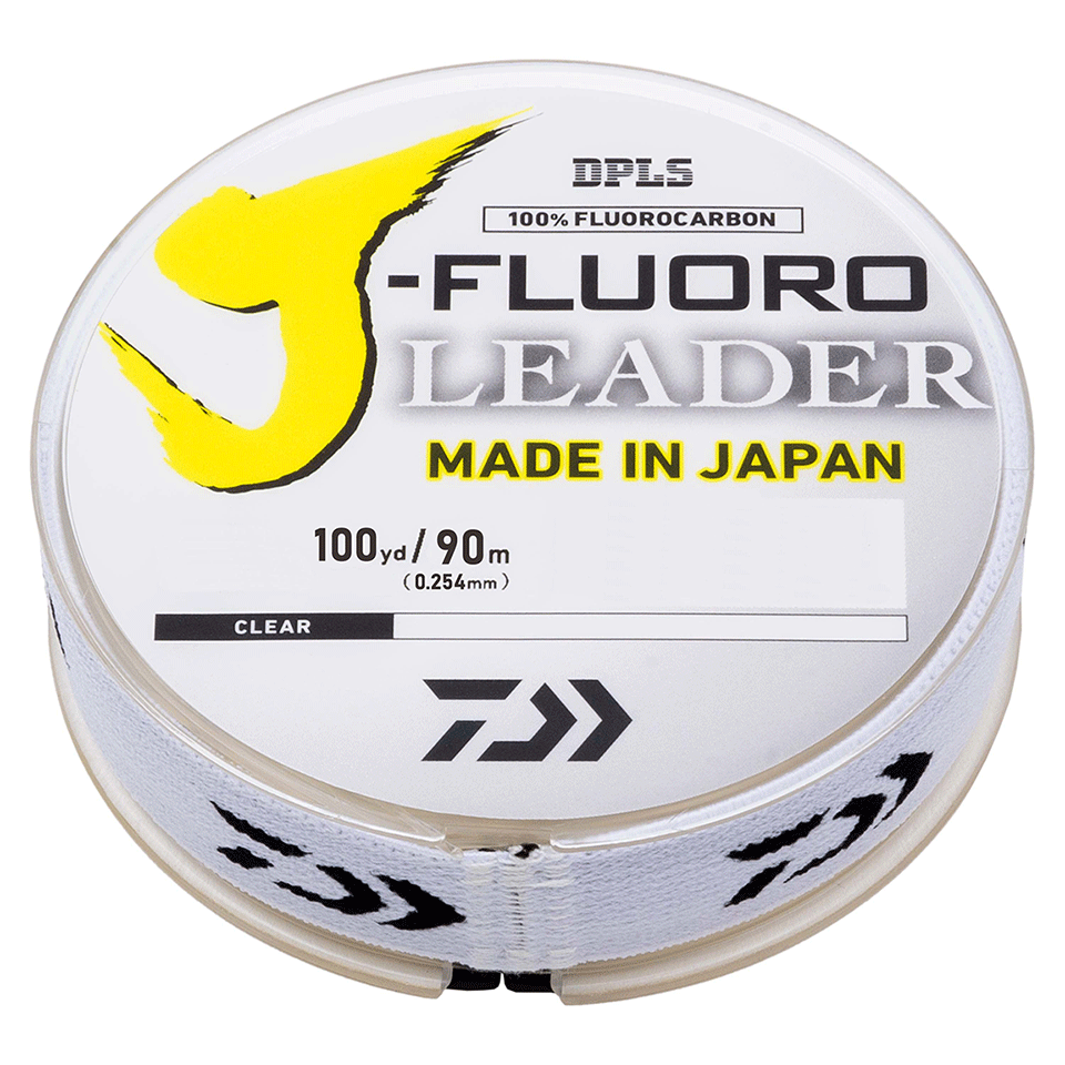J-Fluoro Fluorocarbon Leader - 8lb - 100yds