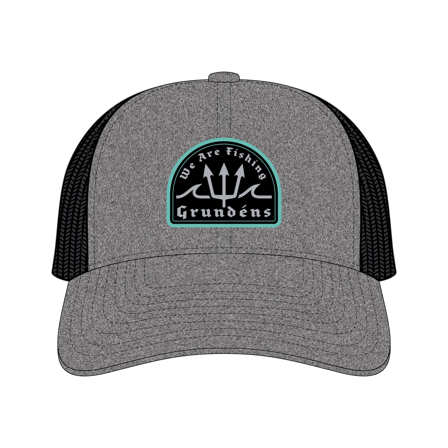 Grundens Poseidon Low Pro Trucker Hat