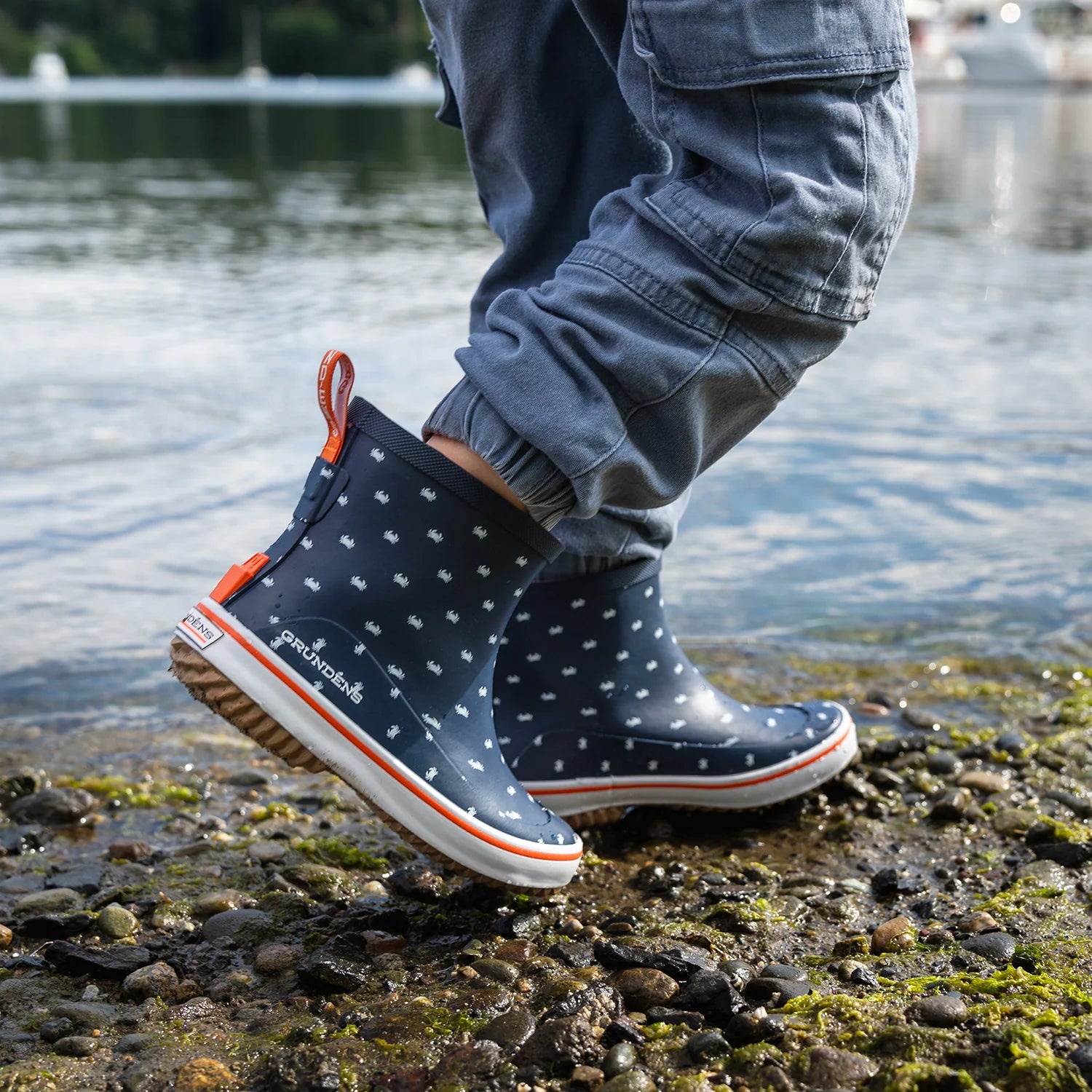 Grundens Kid's Guppy Rain Boot