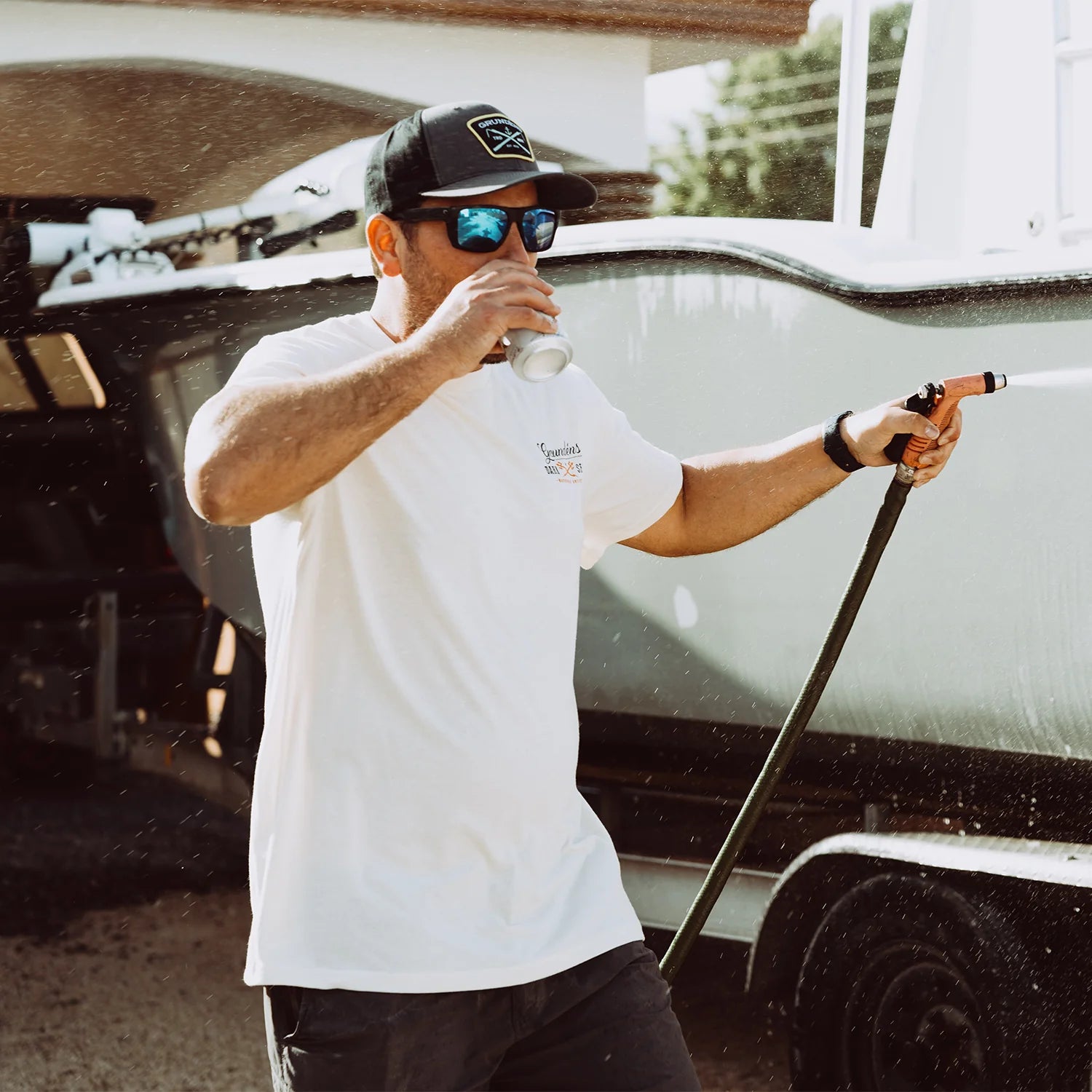 Grundens Dark Seas Portsmith Short Sleeve T-Shirt