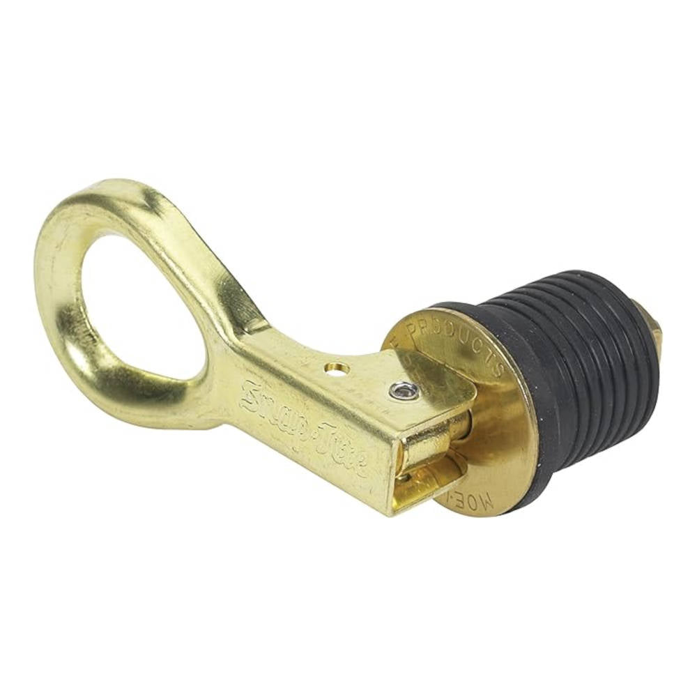 Moeller 1" Brass Snap-Tite Bailer Plug
