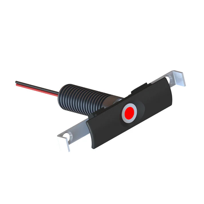 TACO Rub Rail Mounted LED Nav Light Set (1 Green, 1 Red); for SuproFlex Rub Rail Only