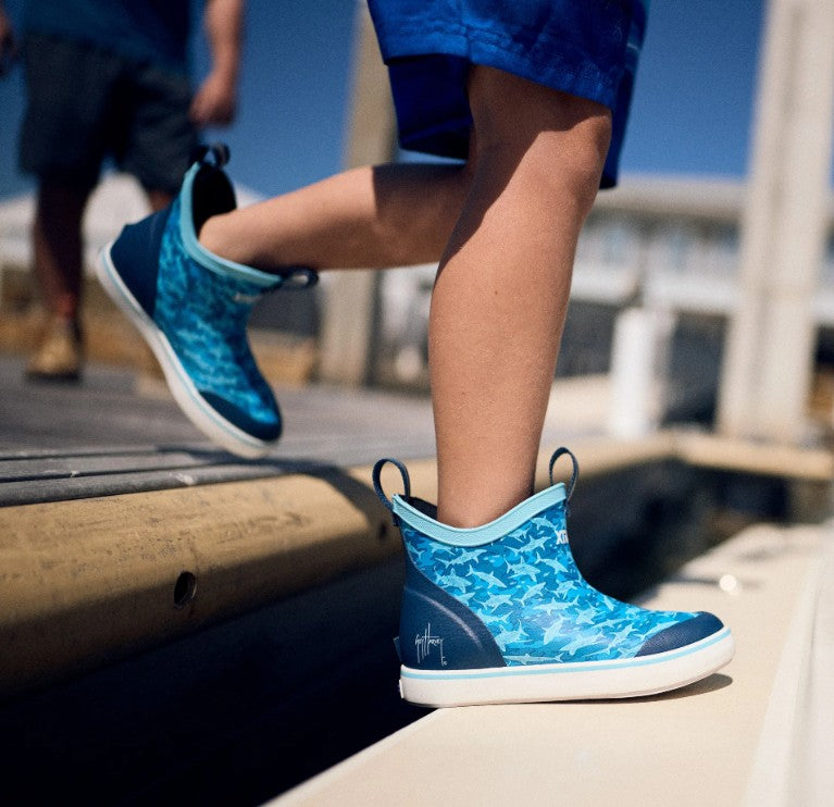 Xtratuf Guy Harvey 5" Ankle Deck Boots for Kids