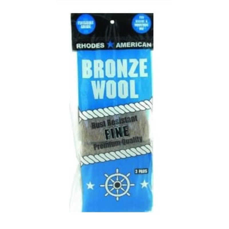 Bronze Wool, Rhodes-American, 3-Pack, Fine