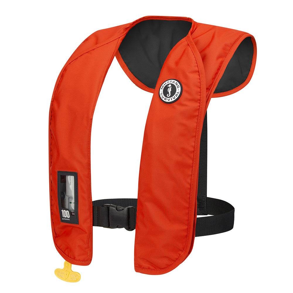 Mustang MIT 100 Convertible A/M Inflatable PFD ORG/BLK<br>