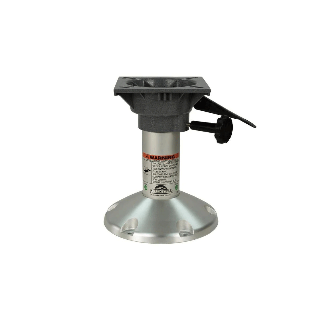 Springfield 1241610 2nd Generation 2-7/8" Pedestal Package with Swivel, 10"