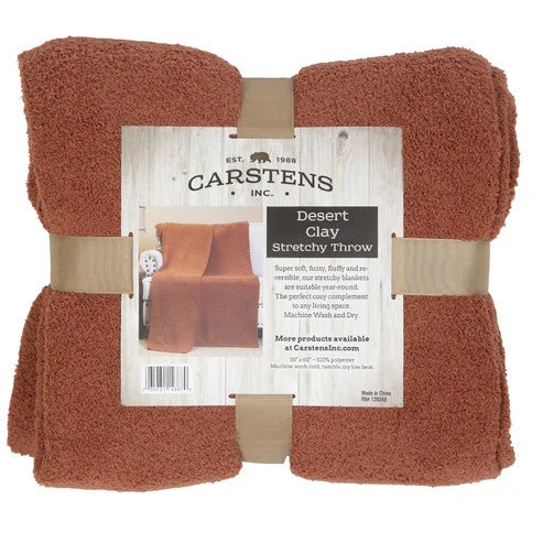 Carstens Stretchy Throw Blanket