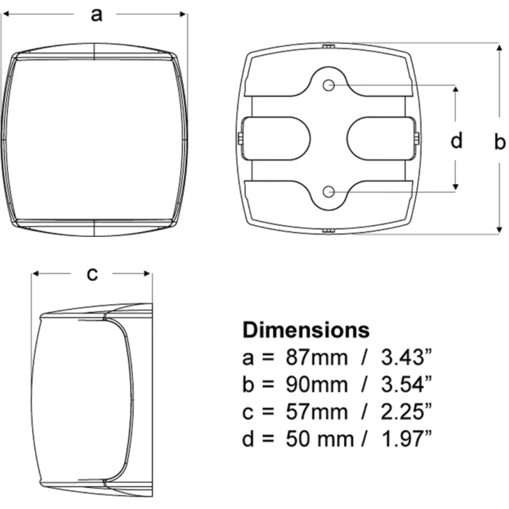 Hella Automotive Pro 2NM NaviLED Stern C-5, Black