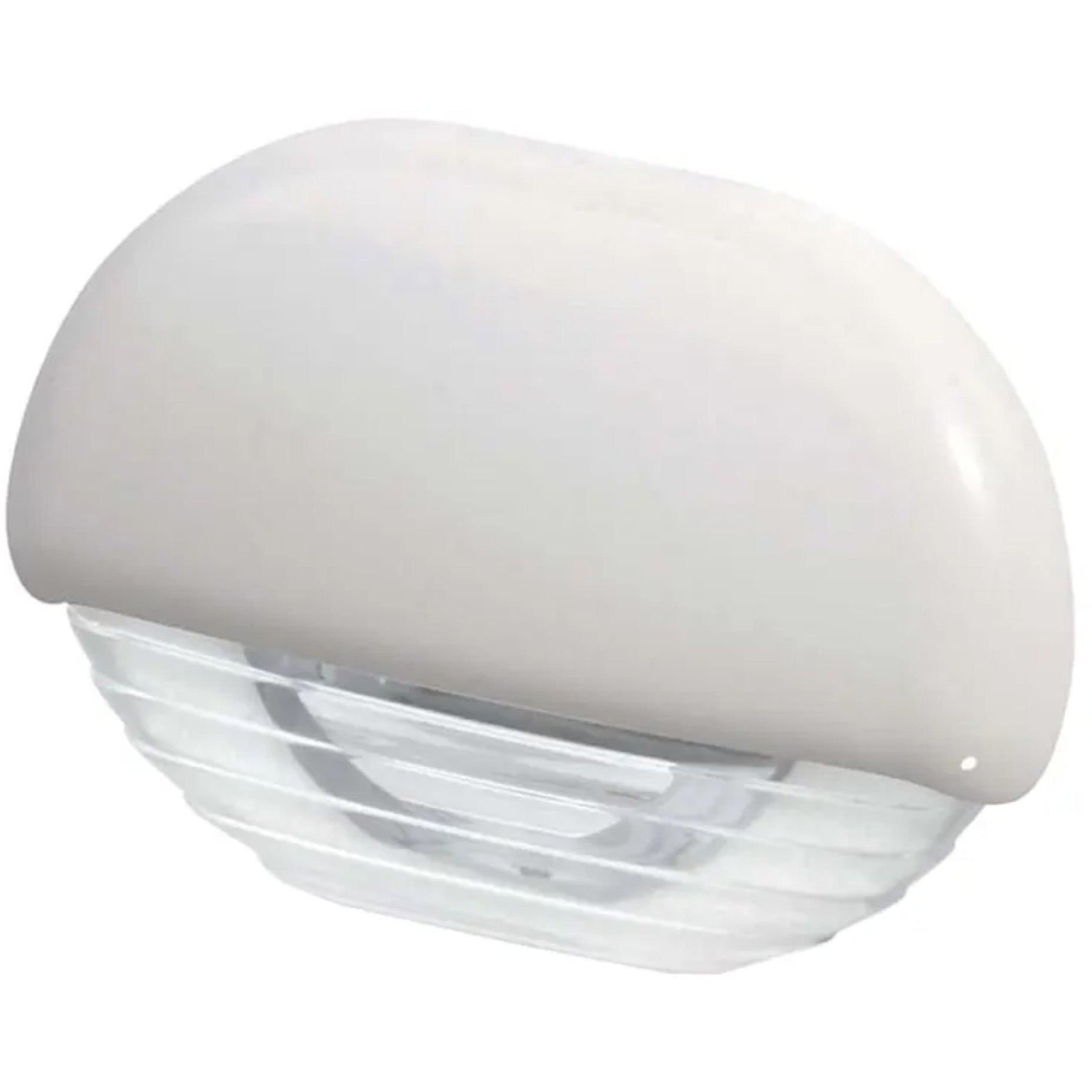Hella Automotive White LED Easy Fit Step Lamp with White Plastic Cap