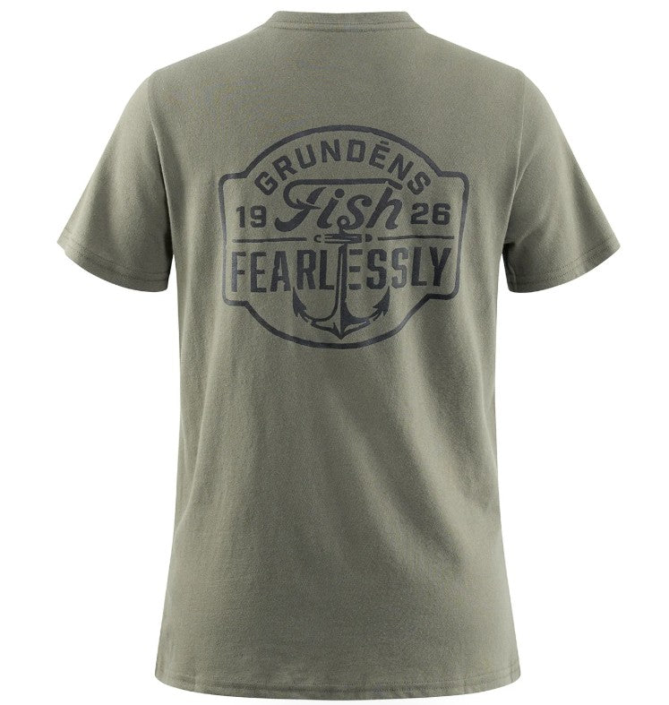 Grundens Women's Fish Fearlessly SS Tech Tee