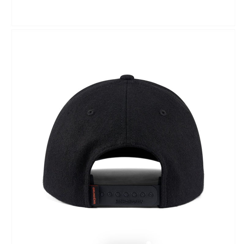 Grundens Logo Anchor Wool Trucker Hat
