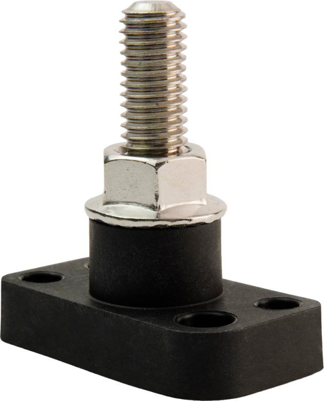 Push Button Panel Mount Circuit Breaker, Screw Terminals, 40 Amp, Retail Pack