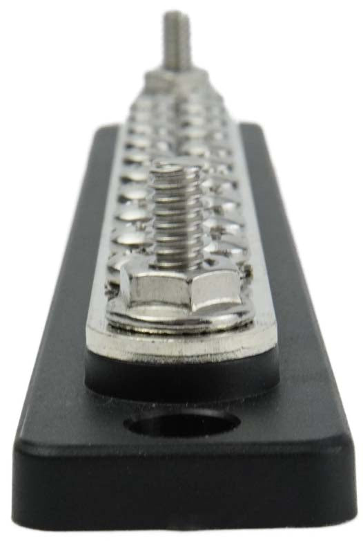 CommonBus Dual 1/4" Stud + Twenty #8 Screws - 150 Amp, Retail Pack
