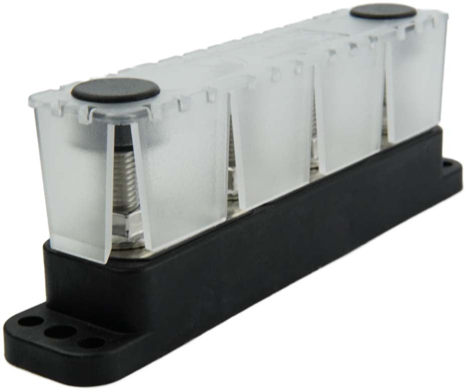 MaxiBus - Four 5/16" Studs +4 Circuits (#8) - 250 Amp, Retail Pack