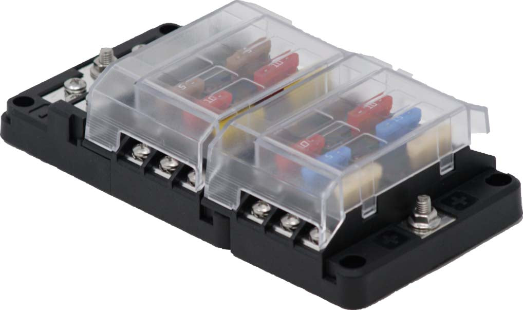 CableCap Stud Insulator, 4-8 AWG, Black