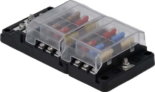 CableCap Stud Insulator, 4-8 AWG, Black