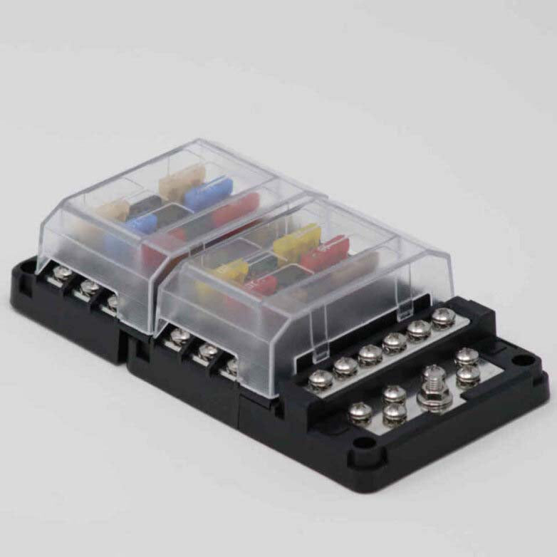 CableCap Stud Insulator, 4-8 AWG, Black