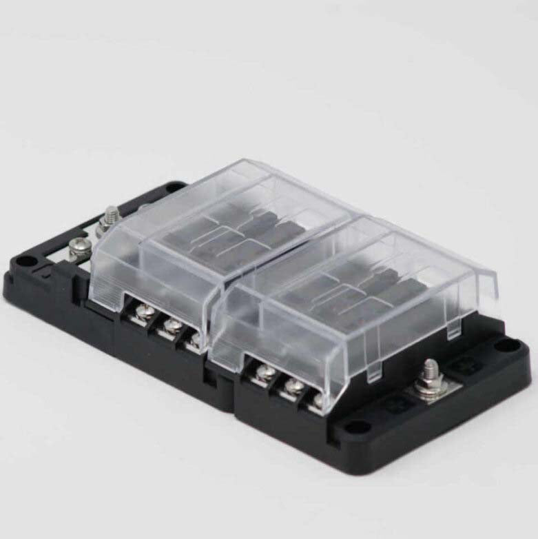 CableCap Stud Insulator, 4-8 AWG, Black