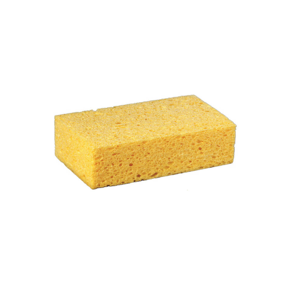 3M C41 Commercial Extra Large Sponge, Yellow, 7.5in x  4.3in