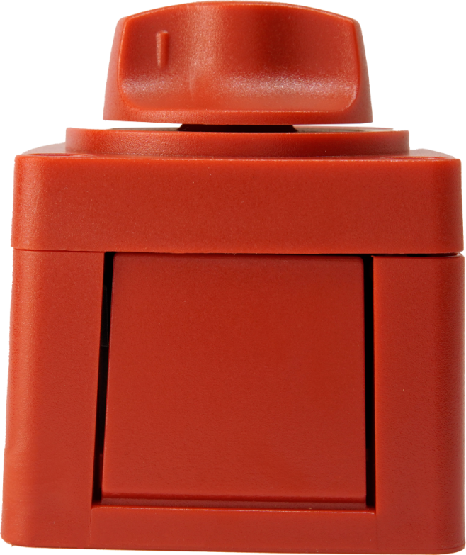 m-Series 300A Battery Switch Off/On, Knob Actuator, Black, Bulk Pack