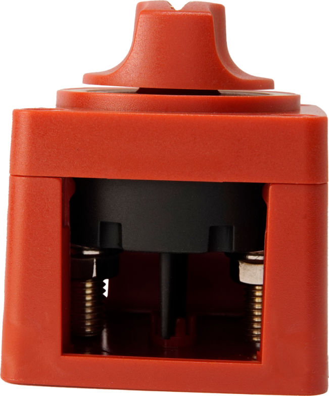 m-Series 300A Battery Switch Off/On, Knob Actuator, Black, Bulk Pack