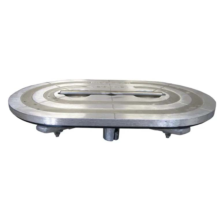 Freeman Oval Cover Plate Assembly - 12" x 18"