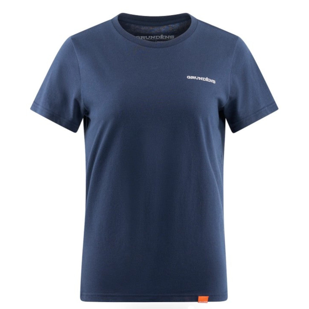 Grundens Women's Bait Ball Short Sleeve T-Shirt, Navy