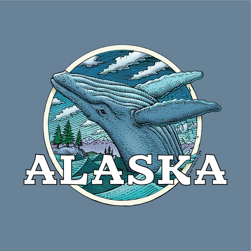 Ray Troll Alaska Humpback – Youth