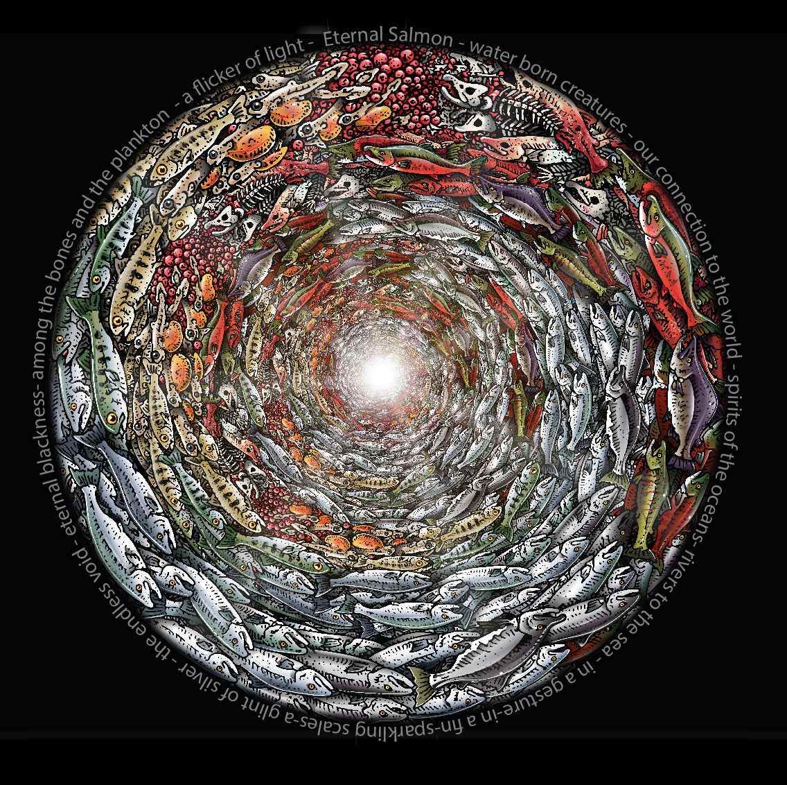 Ray Troll Eternal Salmon
