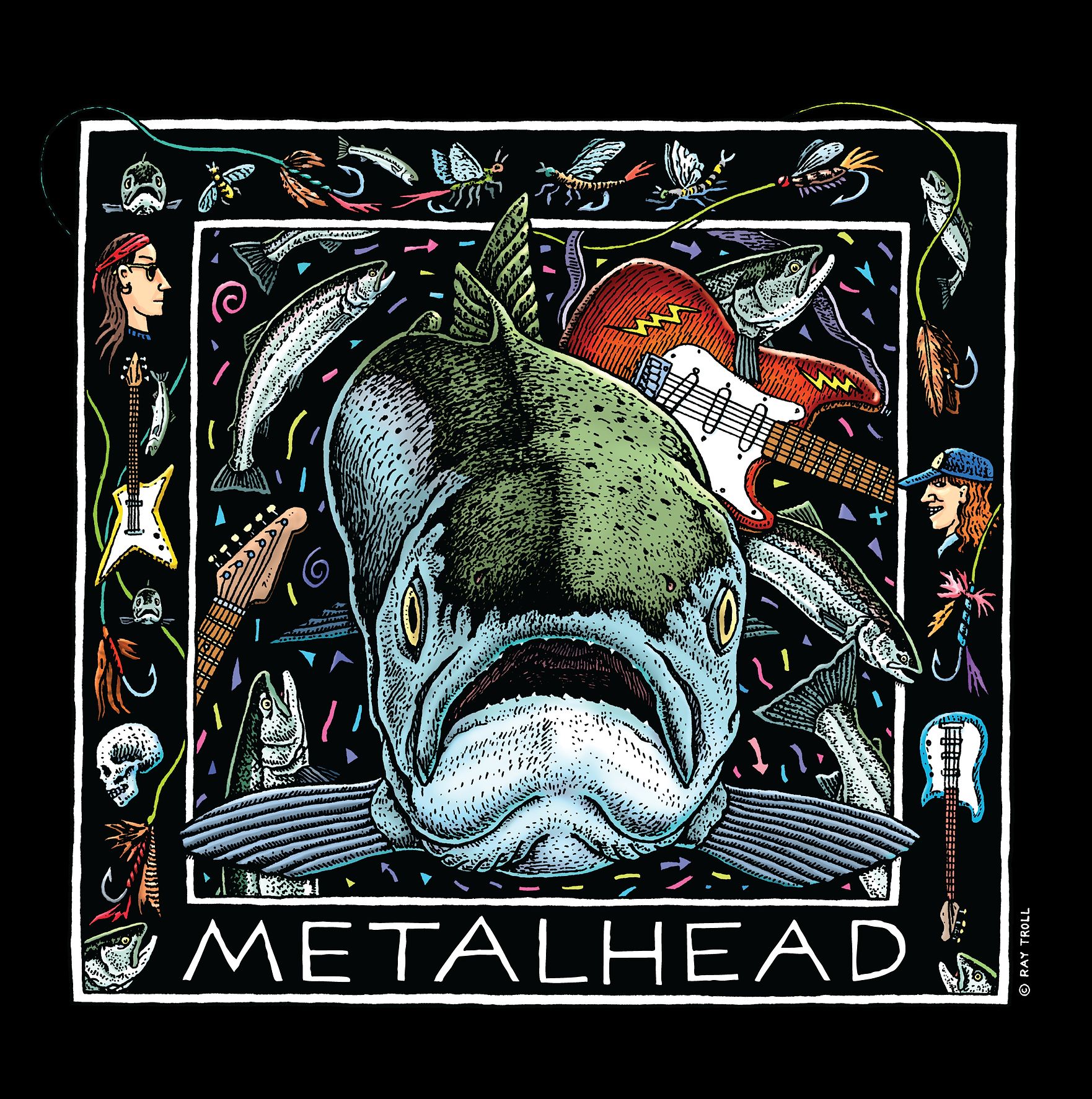 Ray Troll Metalhead