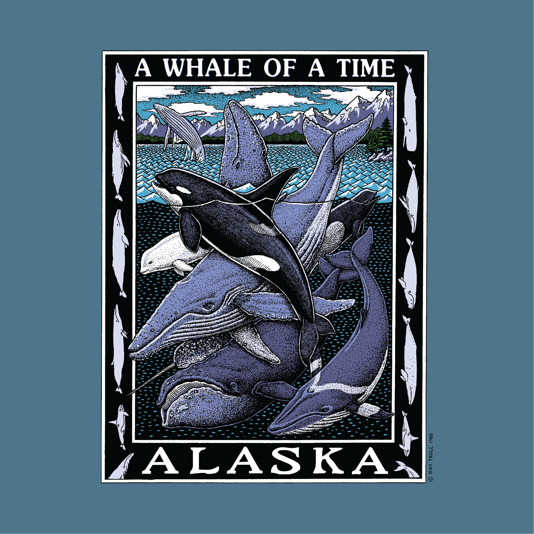 Ray Troll A Whale of a Time