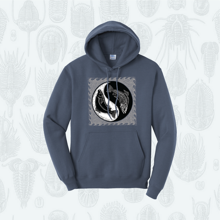 Ray Troll Yin Yang – Hoodie