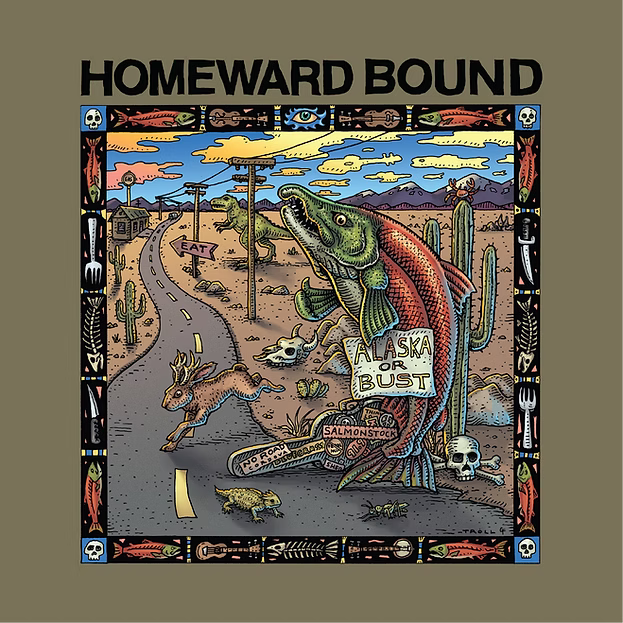 Ray Troll Homeward Bound T-Shirt