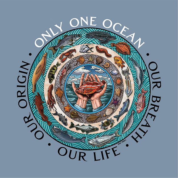 Ray Troll Only One Ocean T-Shirt