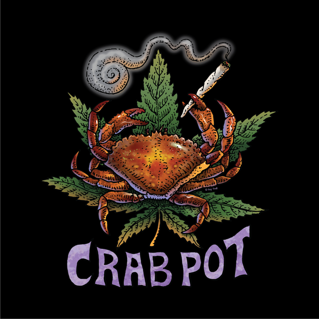 Ray Troll Crab Pot