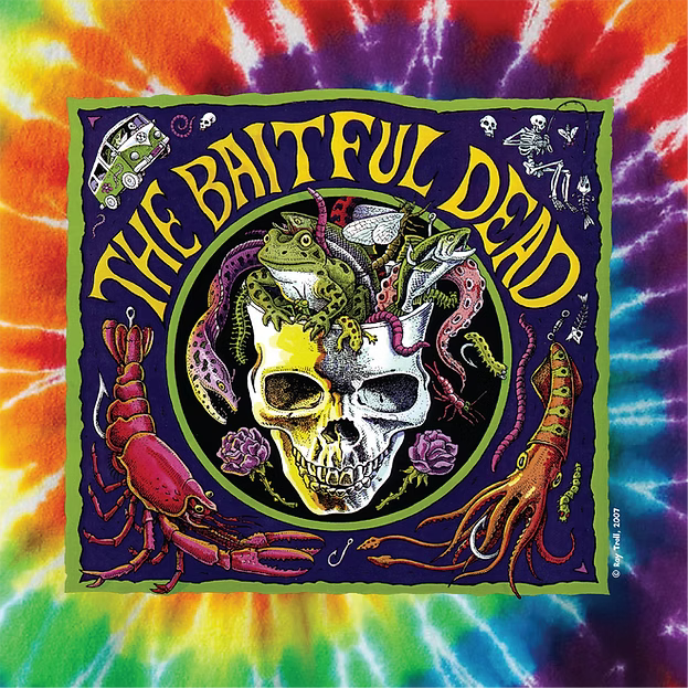 Ray Troll Baitful Dead Tie-Dye