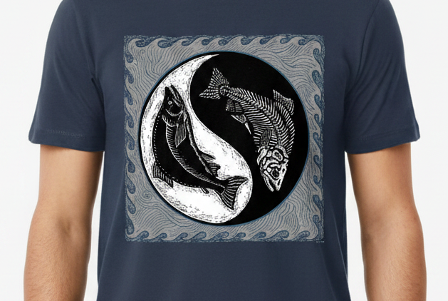 Ray Troll Ying Yang
