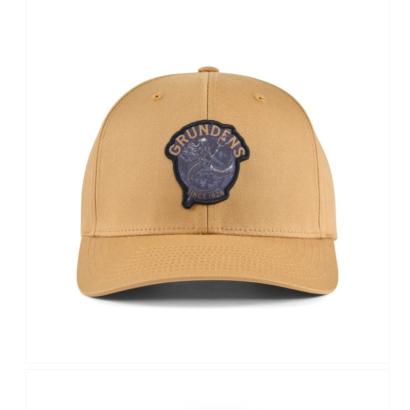 Grundens Dead Reckoning 312 Trucker Hat, Tobacco