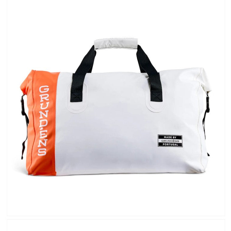 Grundens Waste-Knot Medium Duffel, White