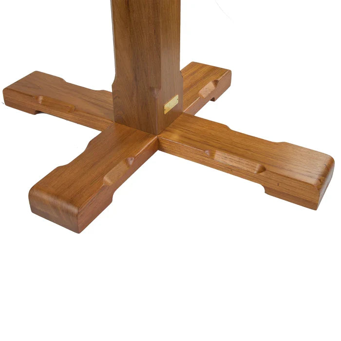 Premium Grade Teak Backgammon/Checkerboard Stand
