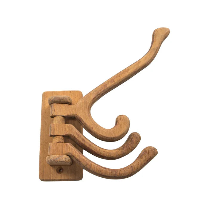 Premium Grade Teak Coat Hook