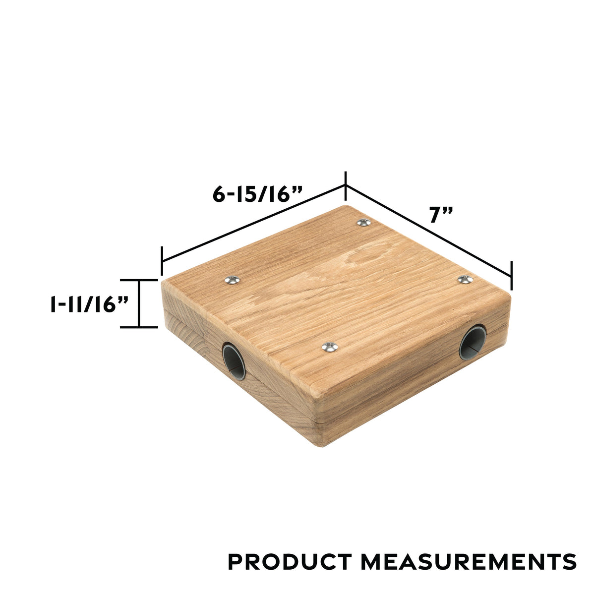 Teak Outboard Motor Bracket