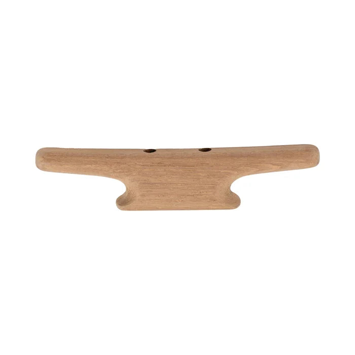 8" Premium Grade Teak Decorative Cleat