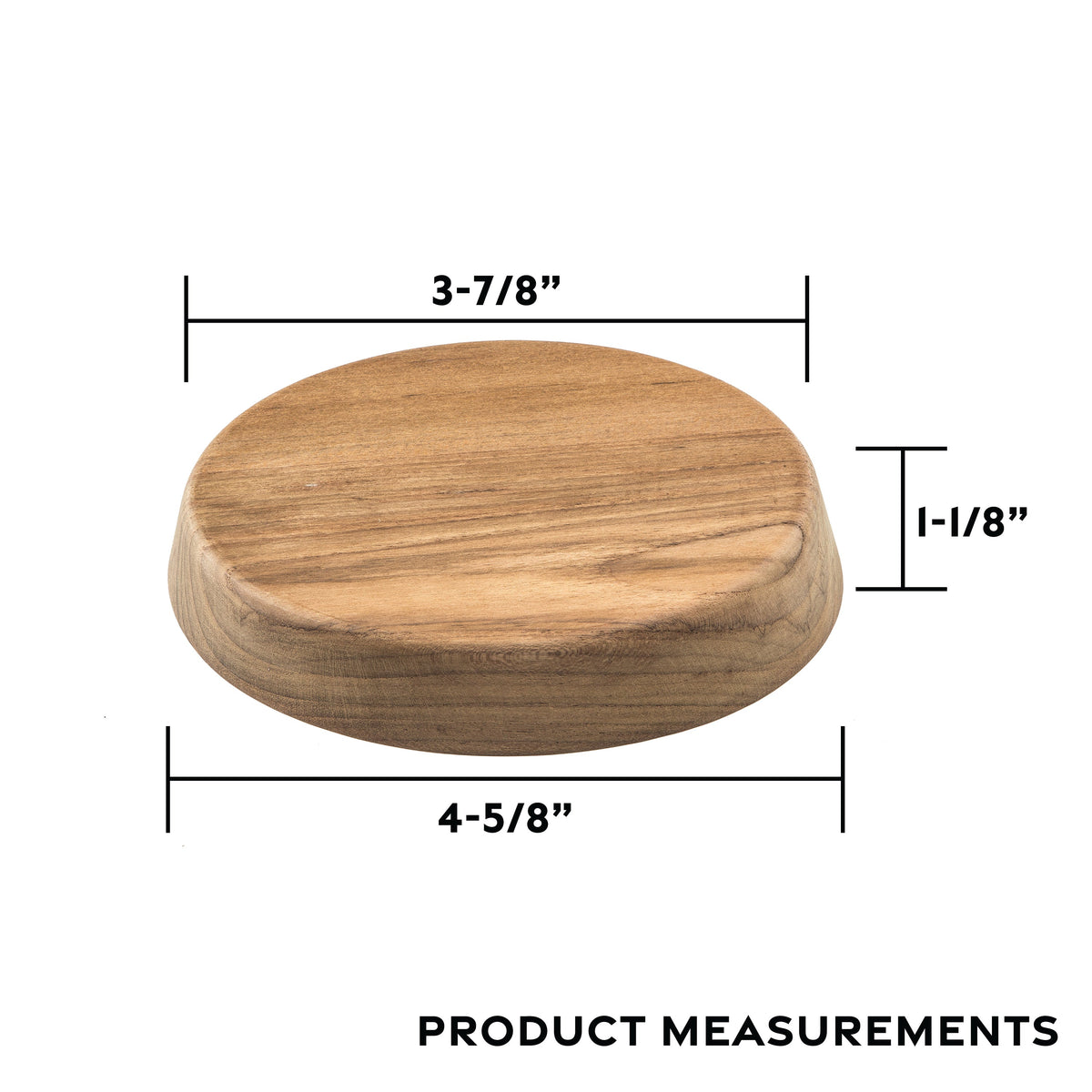 4-5/8" Premium Grade Teak Winch Pads