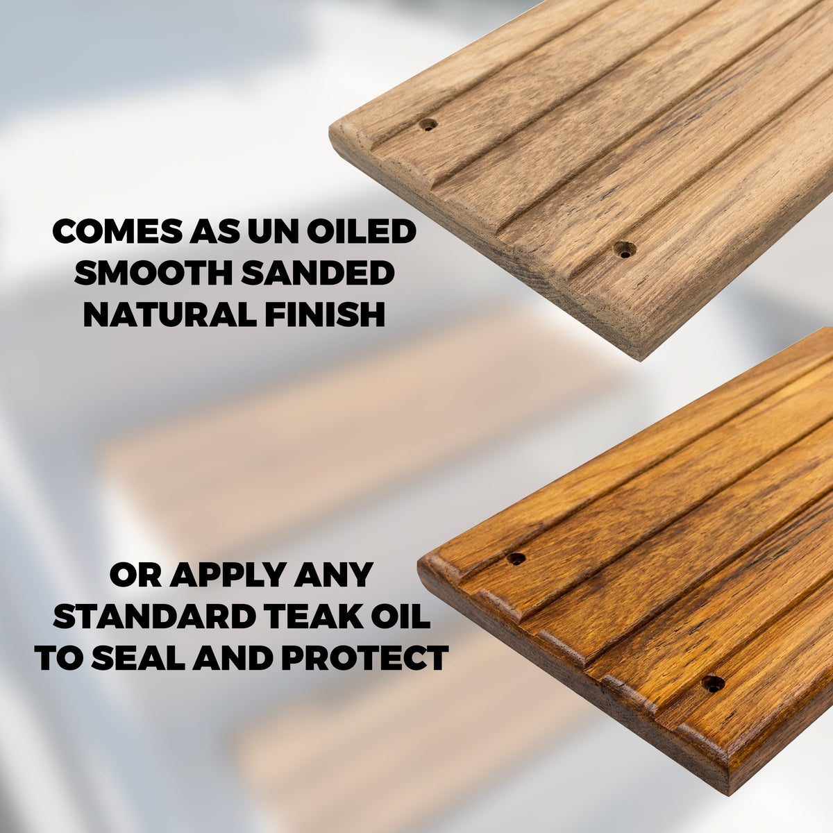 Teak Deck Steps