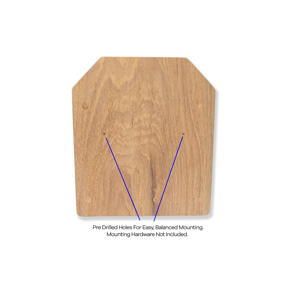 6-1/2" Premium Grade Teak Knife & Pliers Holder